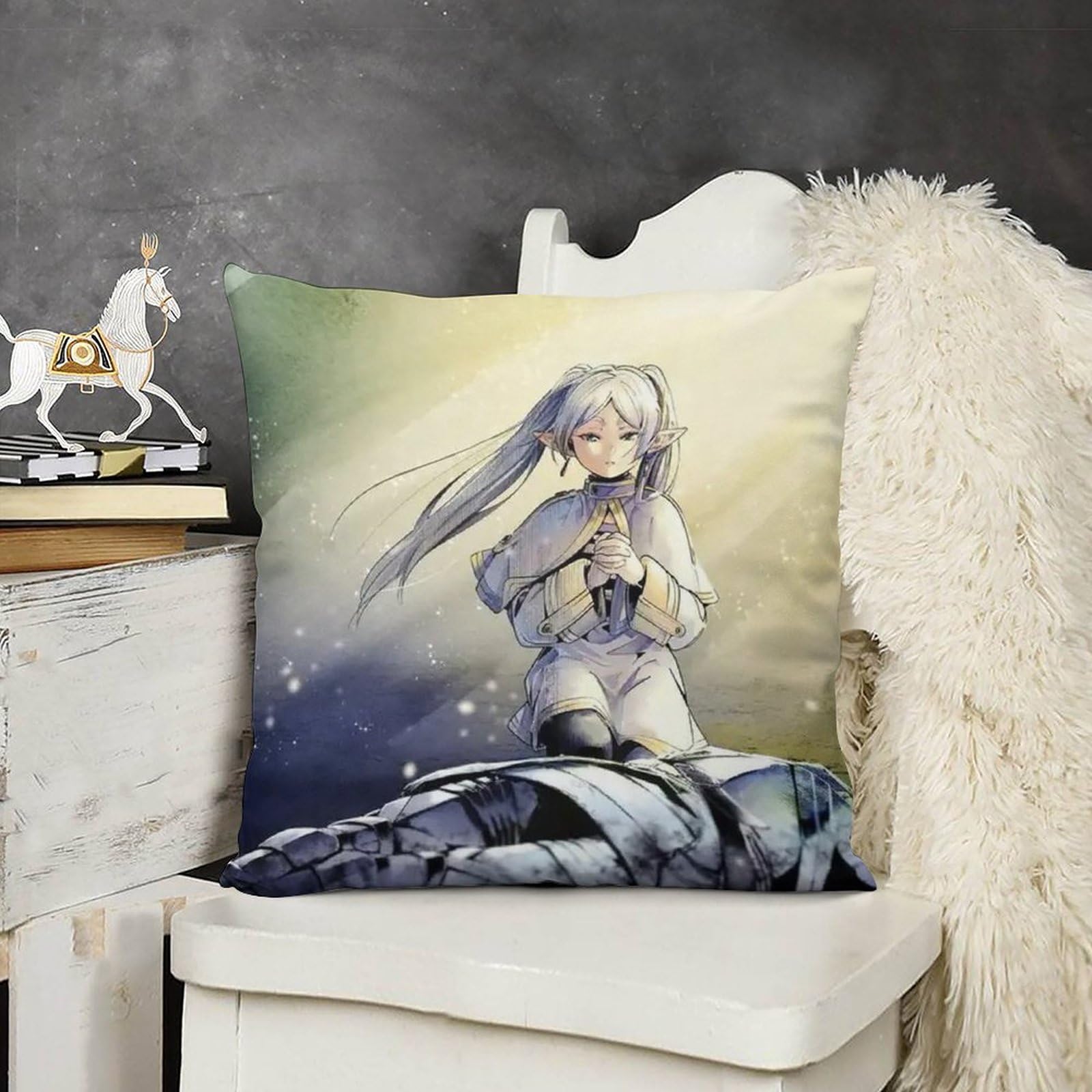 葬送のフリーレン　枕カバー 143x63cm Amazon｜葬送のフリーレン抱き枕カバーソファ背枕カバー柔らかい